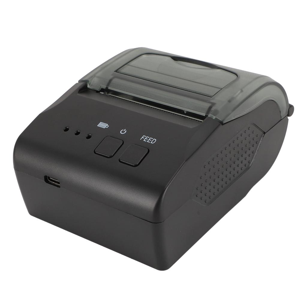 Thermal Label Printer for Shipping Packages 58mm Bluetooth Inkless Shipping Label Maker for Android 