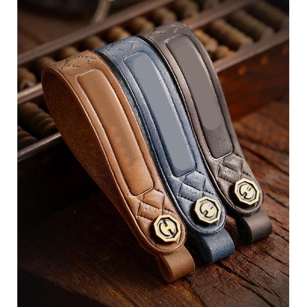 Soft Leather Durable Car Key Fob Case Compatible With Chery Jetour Traveller T1 Freedom