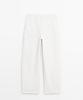 Masimodutti Stitch Detail Barrel Fit Jeans