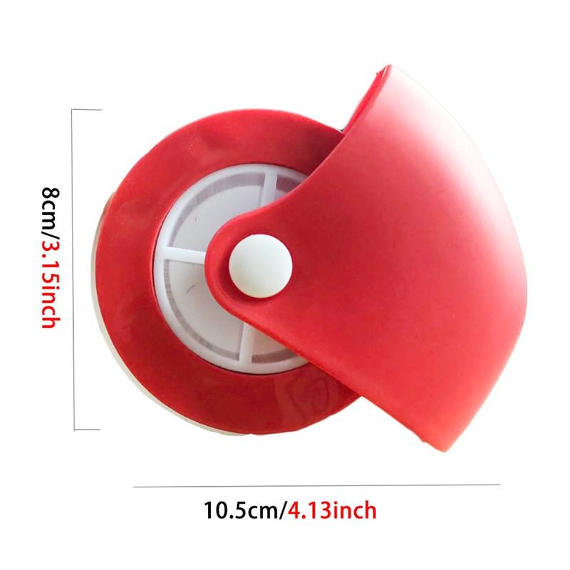 Creative Pizza Pastry Cutter Edge Wheel Roller Kitchen Cutting Wheel Pizza Roll Knife Baking Manual Twist Wheel Cut Kitchen Tool