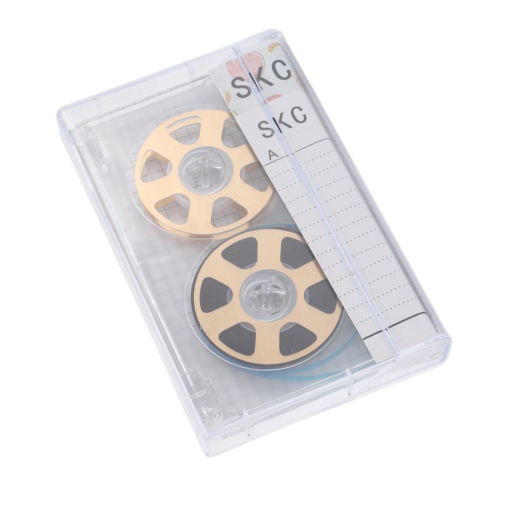 Reel To Reel Blank Cassette Tape 46 Minutes Normal Bias Low Noise High Output Transparent Sound Recording Cassette Tape