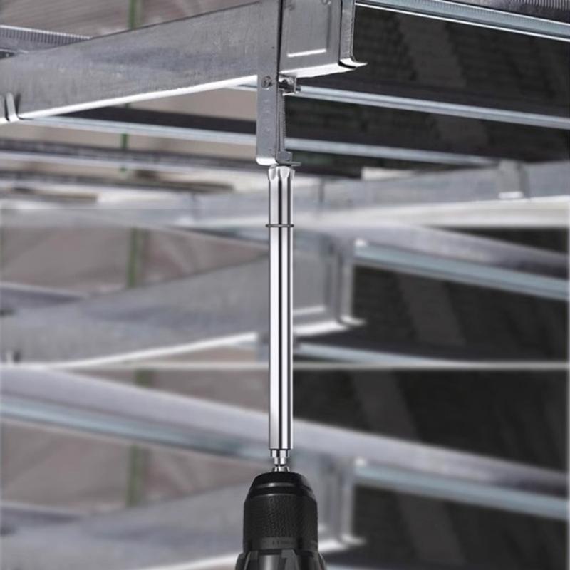 Ceiling Leveling Sleeve, Extended Level Sleeve, Inner Hexagonals Thickened Suspension Rod Hollow Light Screw Nut Tool