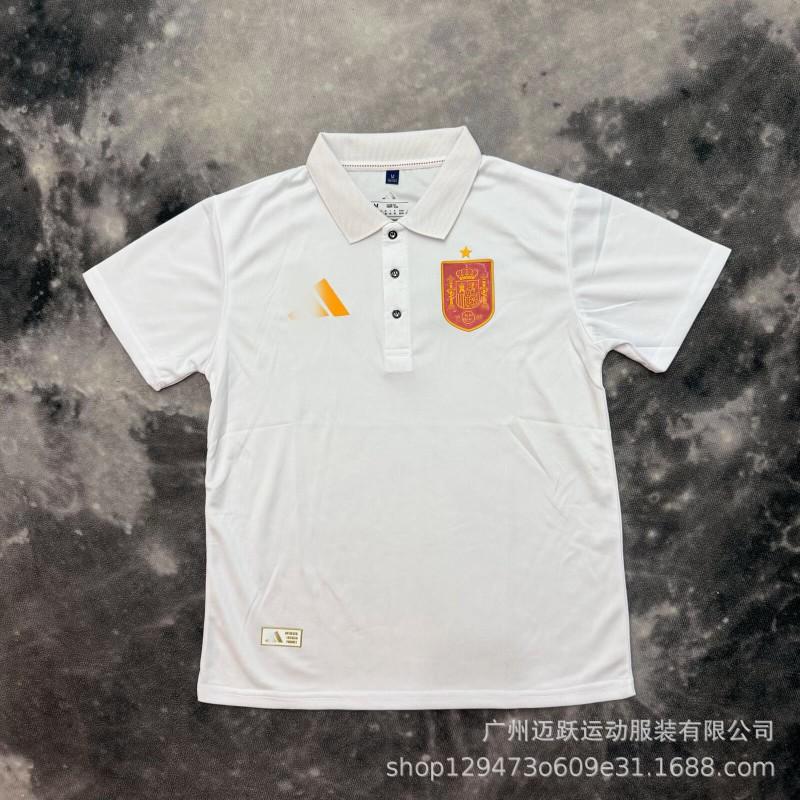 Sports Polo Shirts Football Fans - National Team Club Short Sleeve Tops Running Cycling Fitness