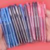 58pcs Black Blue Red 0.7mm Round Ballpoint Pen Free Horse 309 Round Ballpoint Pen Quick-drying Writing Smooth