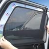 1/5 STK Bilvindussolskjermdeksel Sol UV-beskyttelse Auto Front Bak Svart vindusgardin Sideglass Mesh parasoller Tilbehør