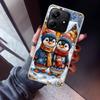 Christmas Penguin Phone Case For Xiaomi Redmi Note 15 14 14S 13 12S 12 Pro Plus 11S 11 10S 10 4G Cover 11E 11T 5G Print Fundas R