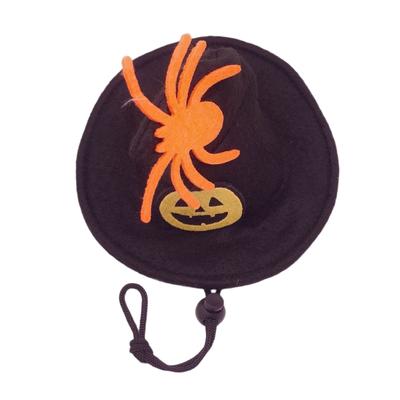 Pet Witch Hat Comfortable Pointed Hat Cats Dog Headwears For Halloween Parties And Festival Event Gathering Dressingup