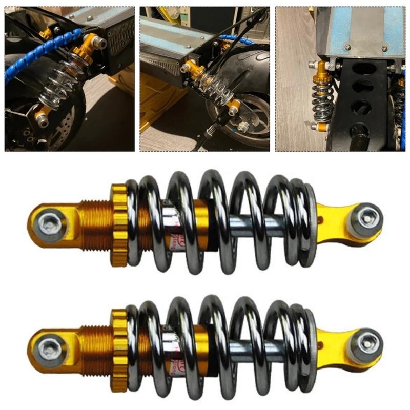 1 Paar Langlebigkeit Metall Stoßdämpfer hinten für Elektroroller Verbessert Stabilität und Komfort