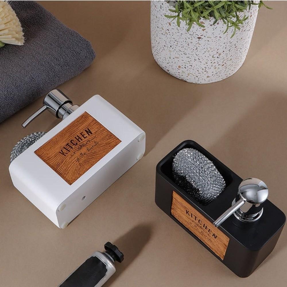 ABS Schwammhalter 160ml Flüssigseifenspender Küchenseifenspender Händewaschen