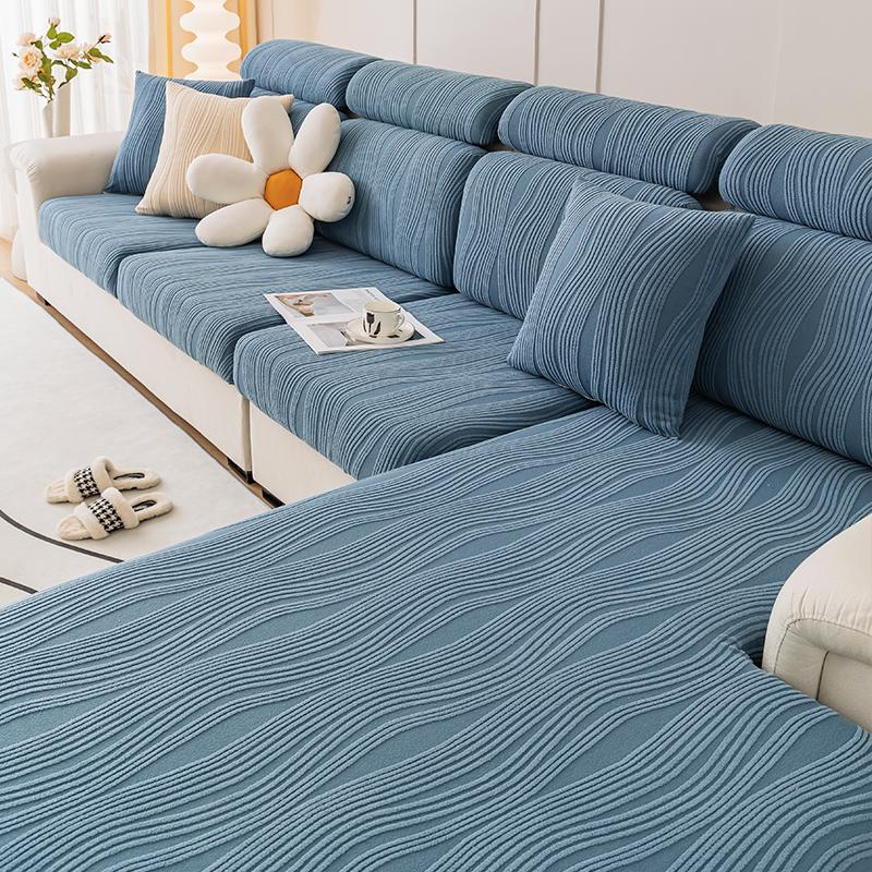 Orange Sofa Cover Cover Four Seasons Universal Lazy Elastic Sofa Hats Sitting Cushions Non-slip Single Backrest Cover