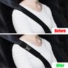1Pc Fashion Diamond-studded Butterfly Styling Breathable Fabric Car Seat Shoulder Strap Cover Insurance Strap Cover Accessories
