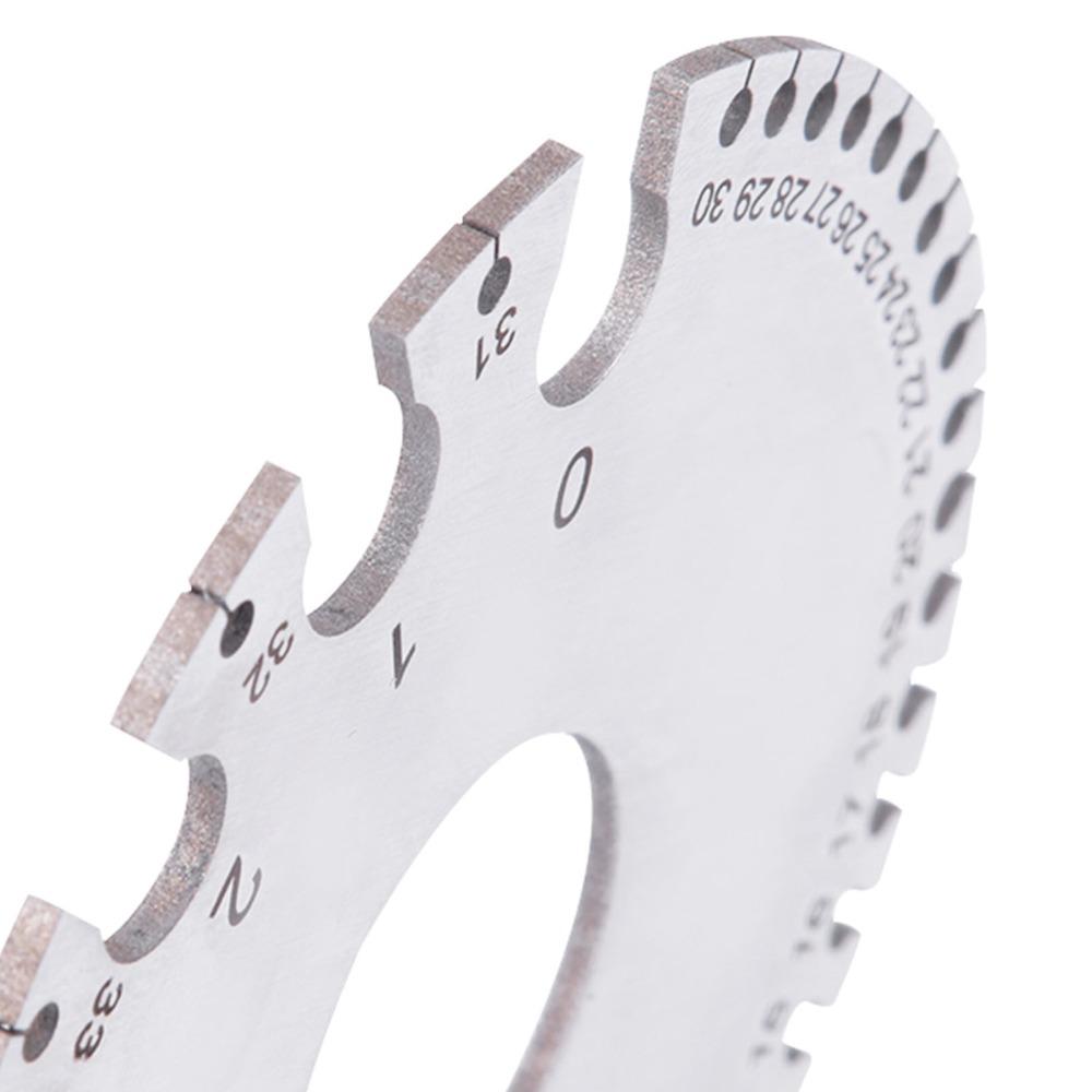 Stainless Steel Thickness Gauge  for Wire, Sheet Metal, Paper, Leather, Wood