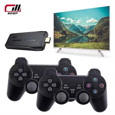 NDUP 4K HD Drahtlose Retro-Spielkonsole 35000-in-1 mit Doppel-Joystick-Gamepad Bären-Design USB-Mikrofon-Zubehör