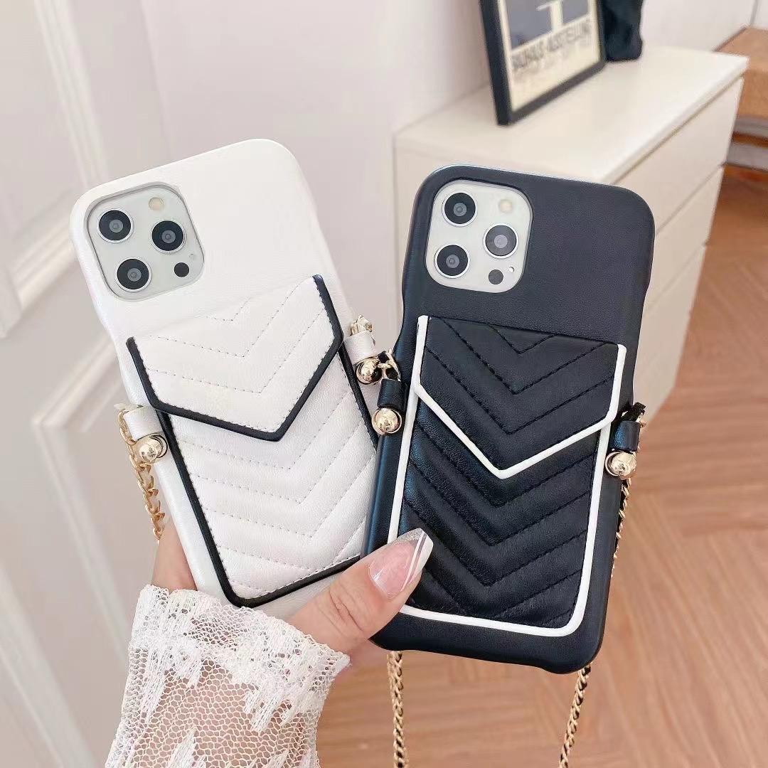 

Модный тренд Карточный карман с ремешком Чехол для телефона для Apple iPhone7 8Plus X X XSMax XR 11 11 Pro 11 Pro Max 12 13 12 Pro 13 12 Pro Max Ударопрочная крышка