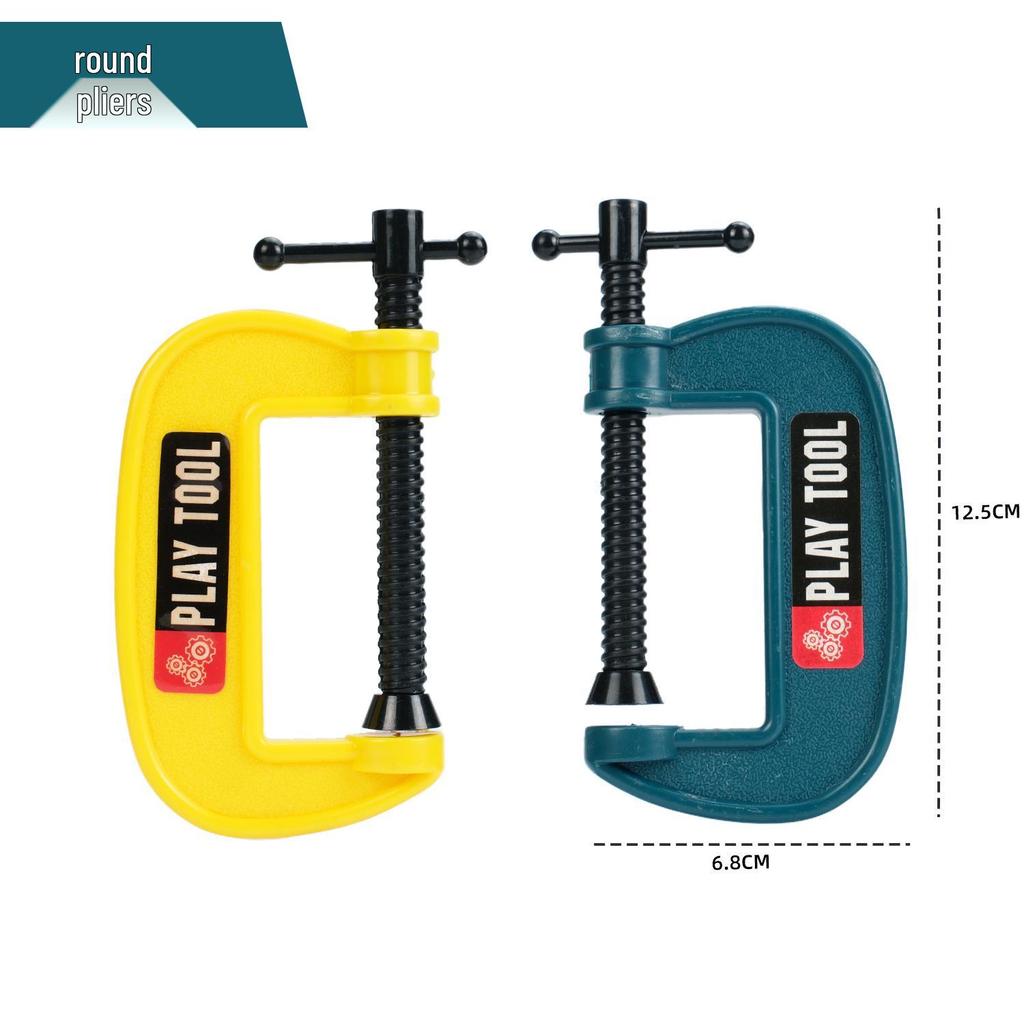 Children's Pretend Play Tool Set with Electric Drill & Screwdriver