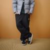 adidas Originals Spo Woven Trousers Casual Comfortable Loose Knit Sports Pants Men Bottoms Black Deep-Indigo JC6847