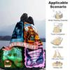 1pc,Element City: Elemental Themed Home Decor Blankets Perfect for Sofa, Bedroom, Living Room, Travel , Office Nap, Gift Ideas