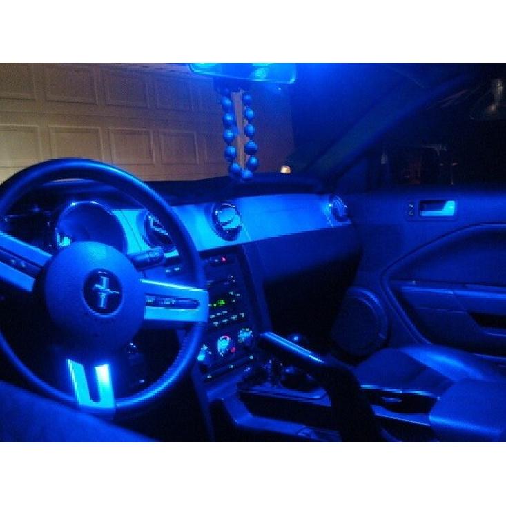 Ultra Blue 9-SMD 1.25" 31mm DE3175 DE3022 LED Bulbs For Interior Map Dome Lights