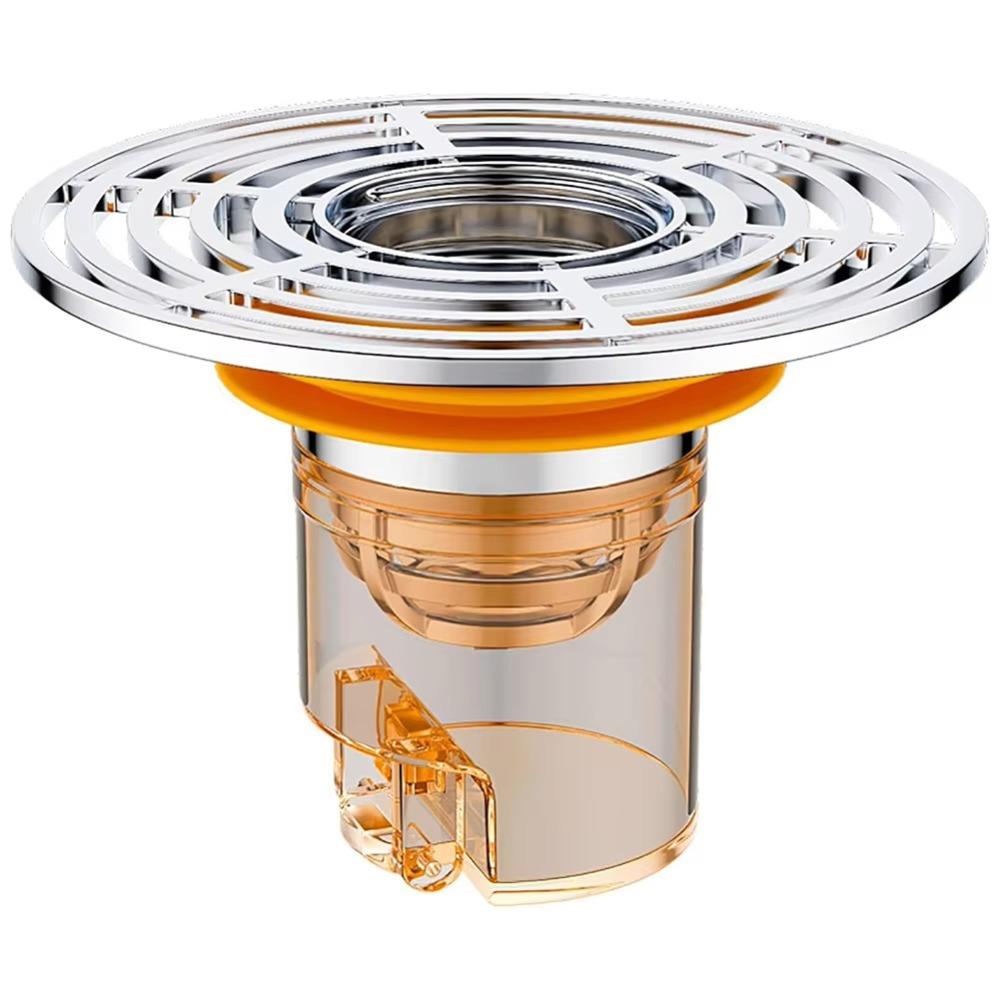 One-Way Drain Valve Drain Filter Magnetic Self-Closing Shower Drain Floor Drain  Bath Shower