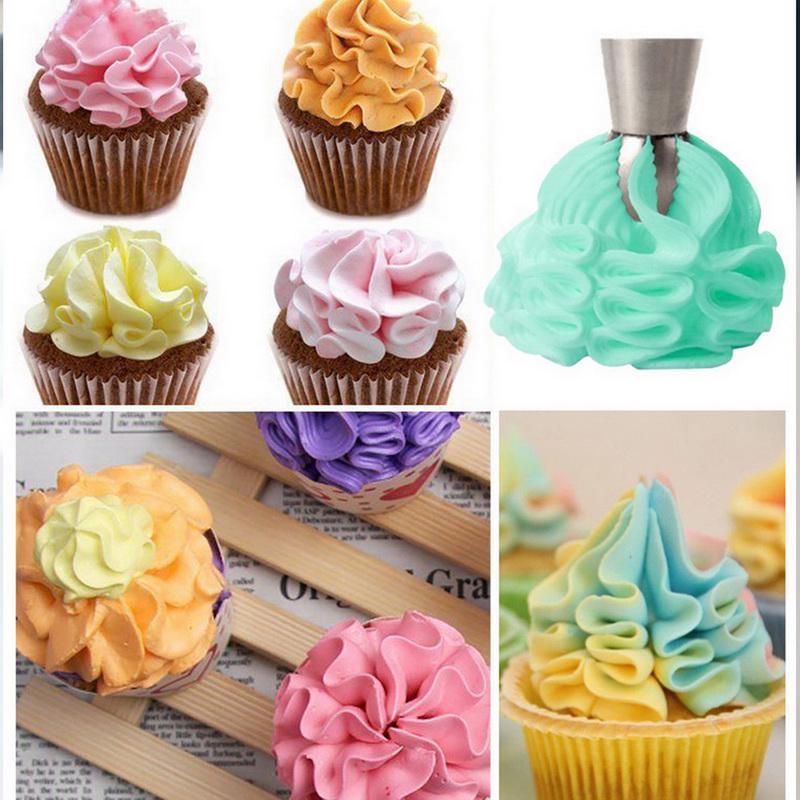 Buy Kitchen 8Pcs/Set Russian Piping Tips Icing Piping Tip Set Cake