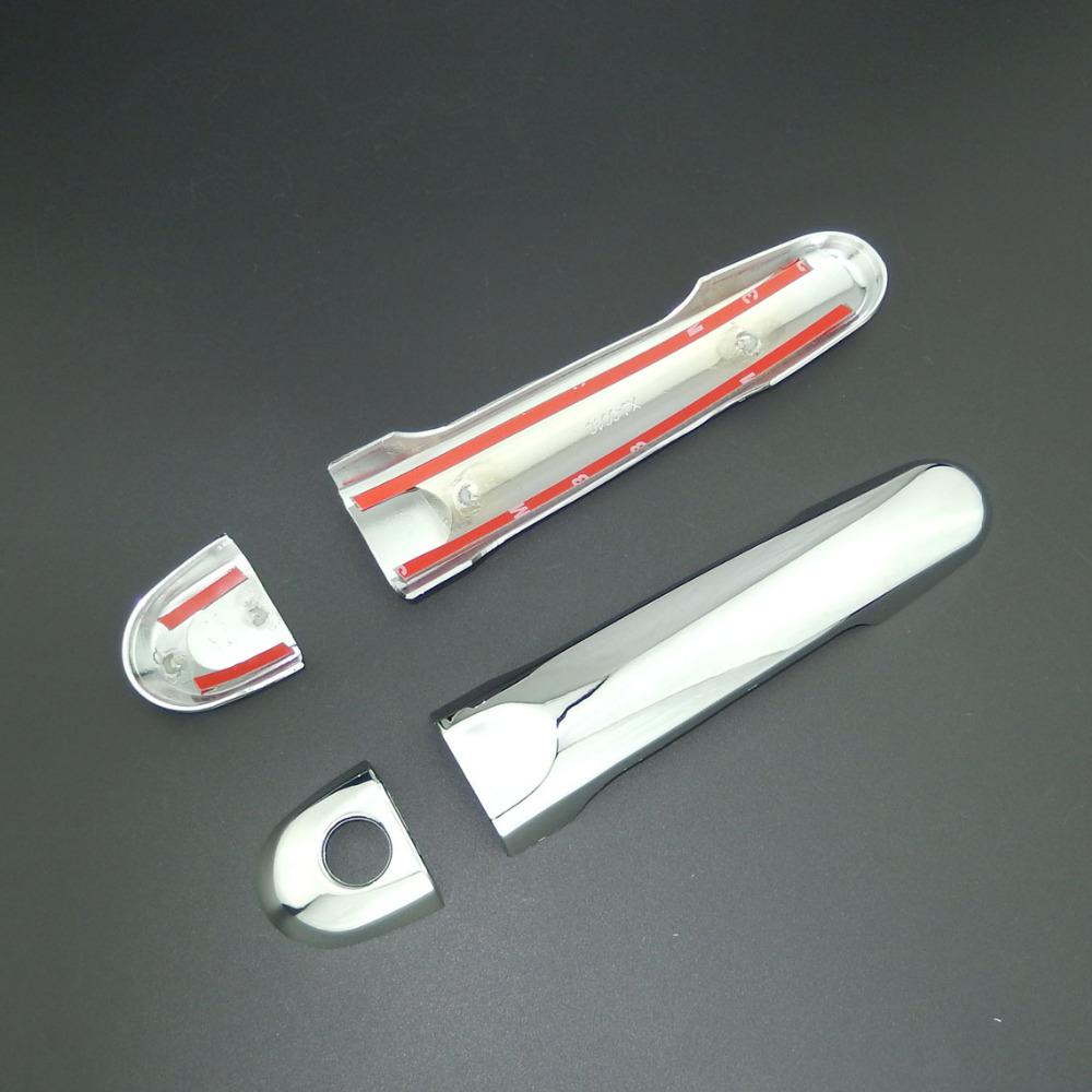 For Nissan Juke 2011-2018 ABS Chrome Side Door Handle Cover Trim & Door Bowl Cover Car Styling 2012 2013 2014 2015 2016