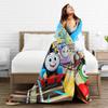 T-Thomas The Train Friends  Blanket Quality Warm Soft Throw Blanket Winter Travel Office Living Room Graphic Bedspread