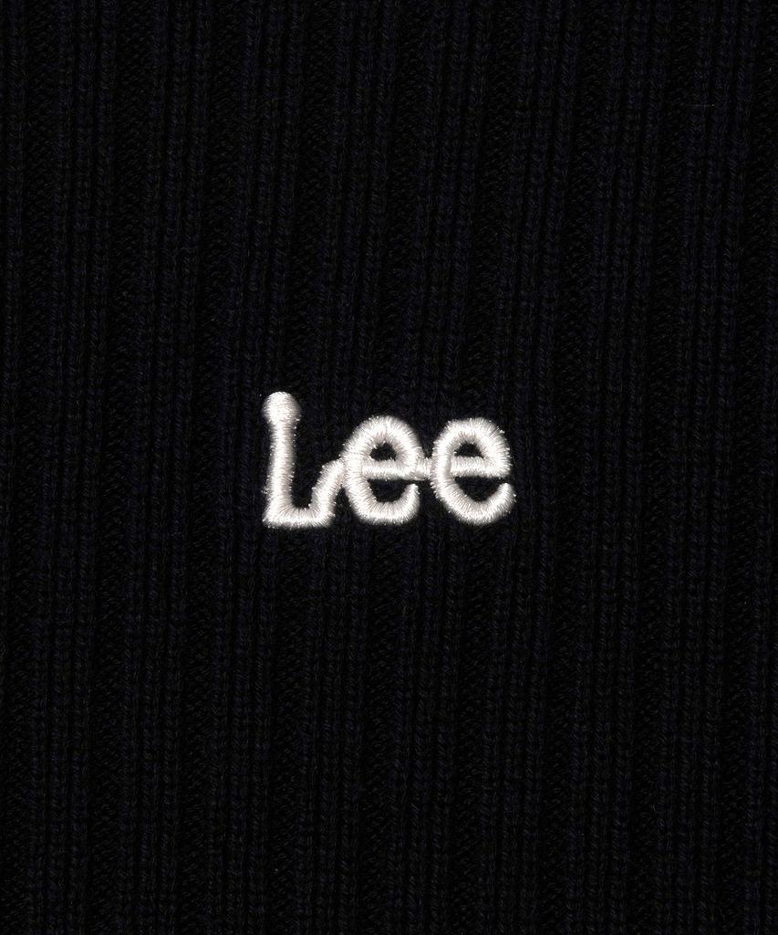 LEE Round Neck Short Sleeve Knit Black