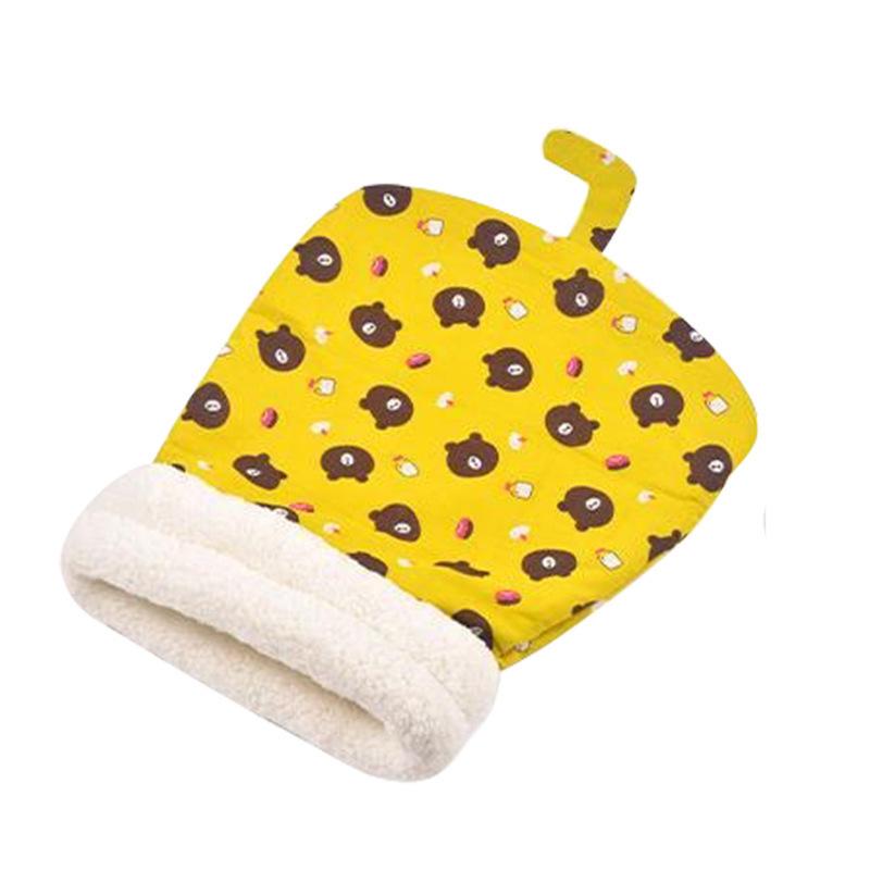 Cozy Tunnel Style Pet Bed for Cats and Dogs - Warm Winter Sleeping Bag for Deep Sleep
