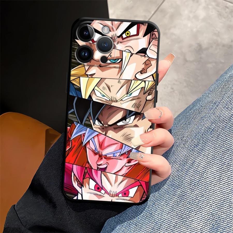 Funda Phone Cover Phone Case for Apple iPhone 11 17 Pro Max 15 Pro 7 8 XR XS MAX 16 12 Air 14 13 Goku Cool Dragon Ball