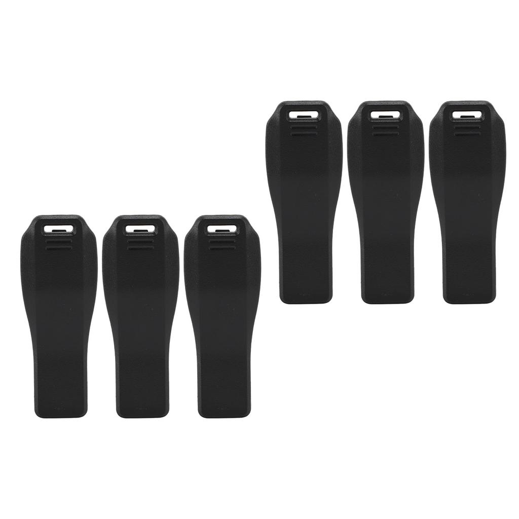 6PCS Two Way Talk Radio Belt Clip for BP 272 Battery Replacement Plastic Intercom Radio Belt Clip