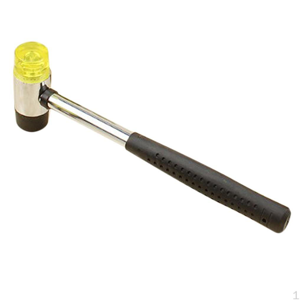 Mallet Rubber Hammers Double Sided Repair Tools DIY Lightweight
