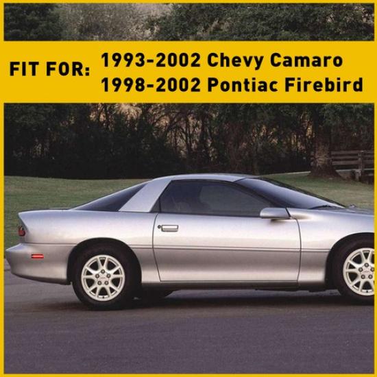 Passend für 1998-2002 Pontiac Firebird Rote LED Seitenmarkierungsleuchten Geräuchert Vorne Auto Seite