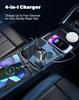120W Retractable 1-to-3 Fast Car Charger