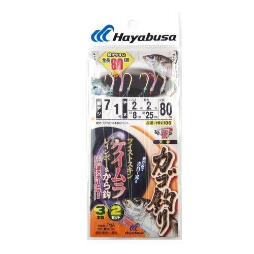

Hayabusa One Jump Twisted Keimura Rainbow & Kara Hook 80 см 3 крючка HN106 7-2-2