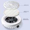 4500 RPM Super Suction Nail Dust Collector Powerful Nails Dust Extractor Nail Art Manicure Fan Vacuum Cleaner And Filter