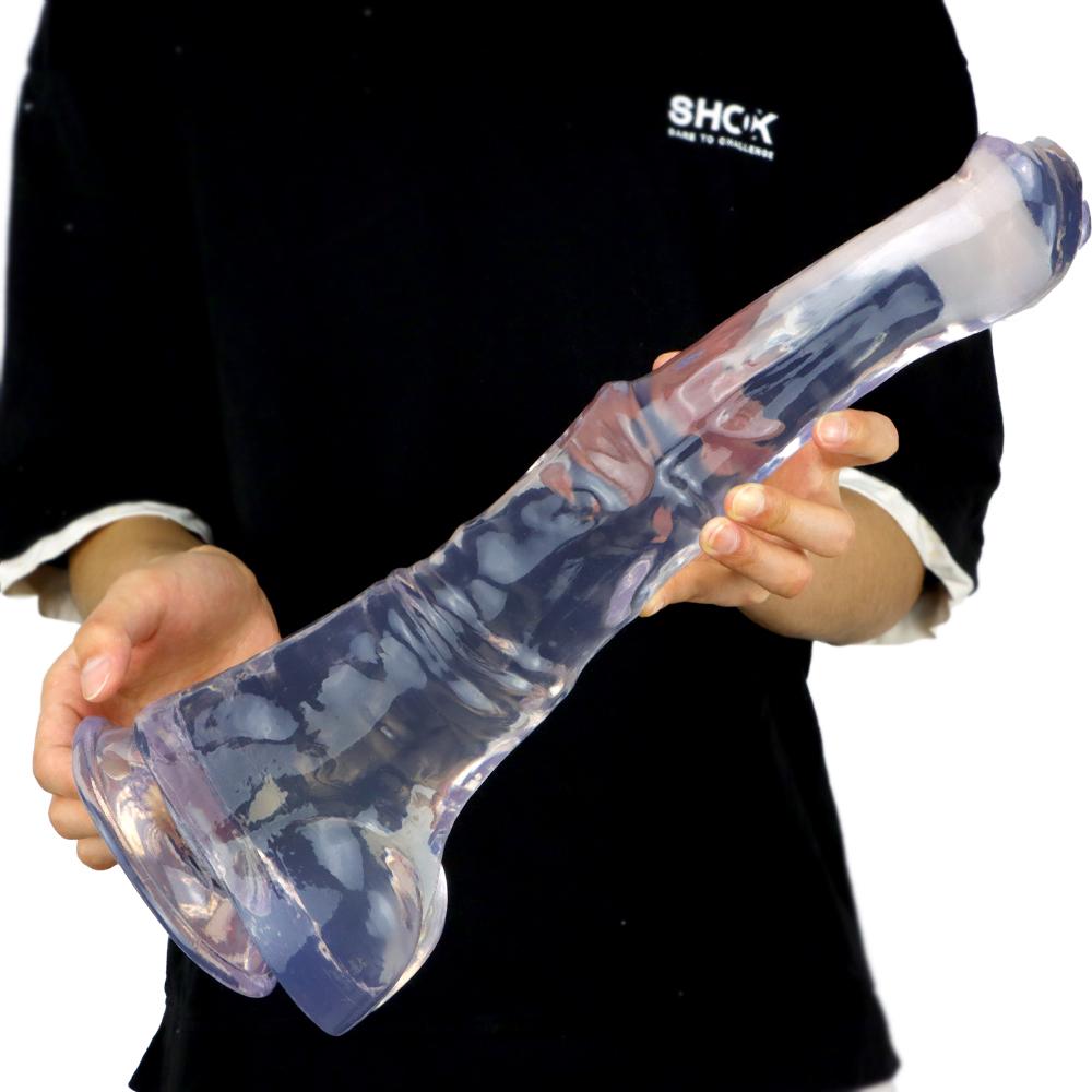 Super ogromne Dildo wielki Penis Butt Plug korek analny Sex zabawki Fisitng koń Dick XXL realistyczny Cock Pegging niewolnik potwór Dildo