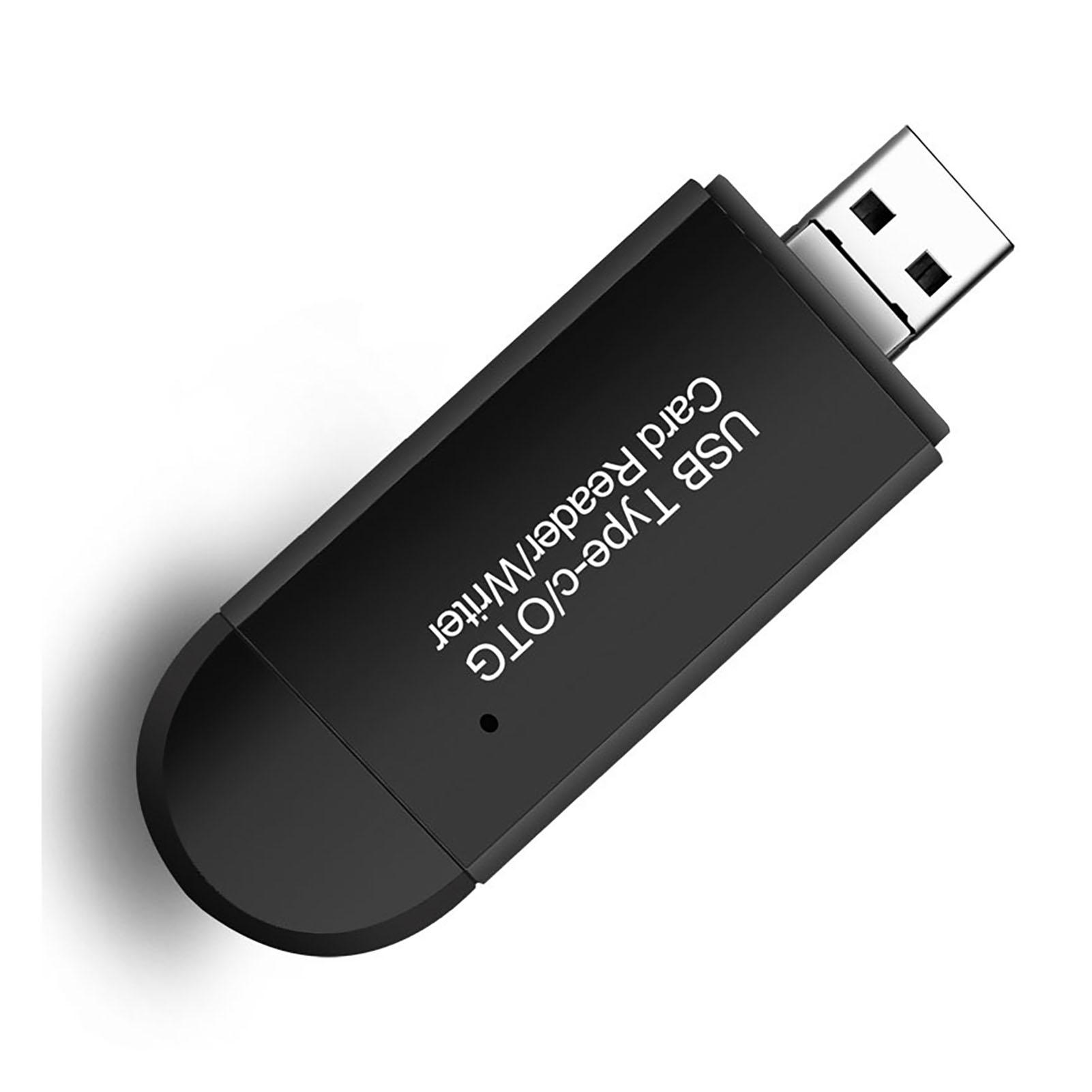 

Устройство чтения карт памяти Type C USB Micro USB OTG Функция 480 Мбит/с Широкосовместимое устройство чтения карт памяти для