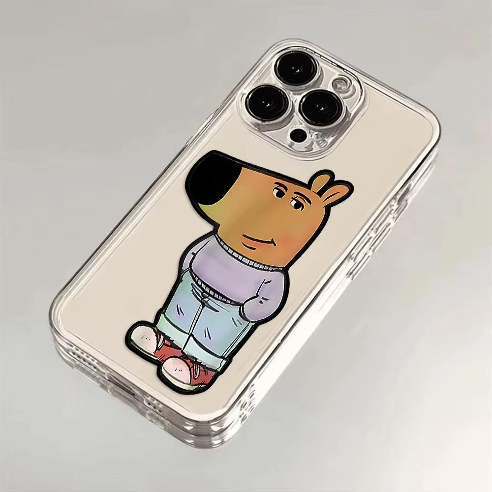 

Hot MEME Chill Guy Phone Case For IPhone 16 15 14 13 12 11 Pro Max X XR XS 7 8 Plus Mini SE 2020 2022 I m Just A Chillguy iPhone 12 Mini