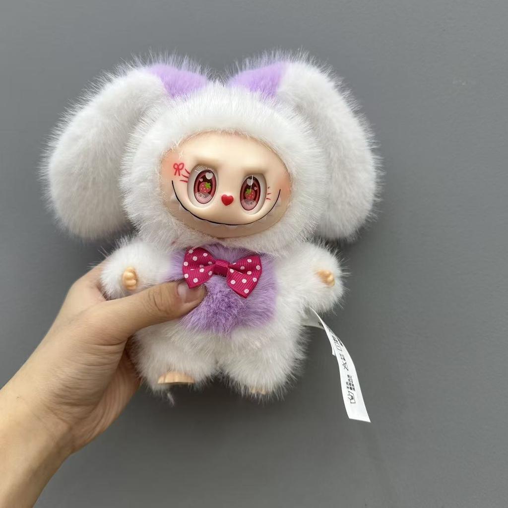 Big-eared Rabbit Doll Labu Bag Pendant Doll Toy Keychain Pendant Ornament Plush Toy