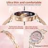 Voice Calling Smart Watch Fashion Diamond Lady Wristwatch AMOLED Always On Display Health Monitor Women Fitness Smartwatch
