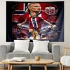 Haaland Tapestry, Wall Hanging Tapestry, Pattern Tapestry for Dorm Bedroom Living Room Wall Art Photography Backdrop