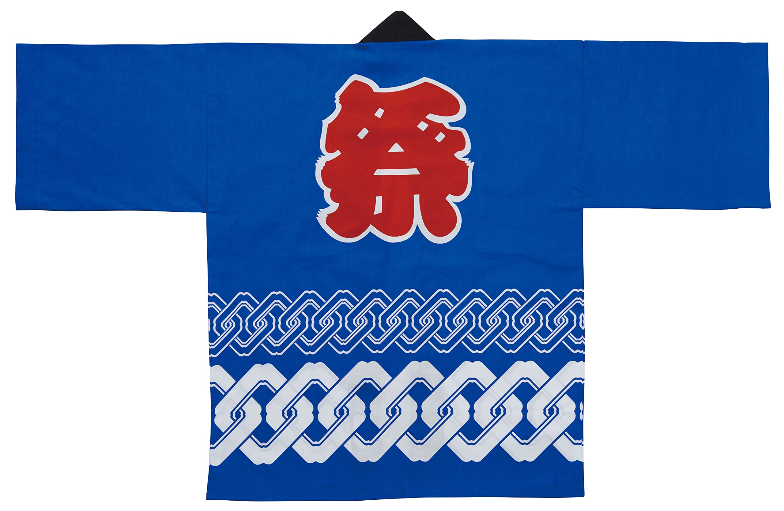 

Койде Сёдзи Хаппи Сделано во взрослом размере Набор Оби и Рукав Идеально для фестиваля Ханбан с узором Тэнва Цунаги Пальто, 100% хлопок, Япония, Унисекс, Синий, синий