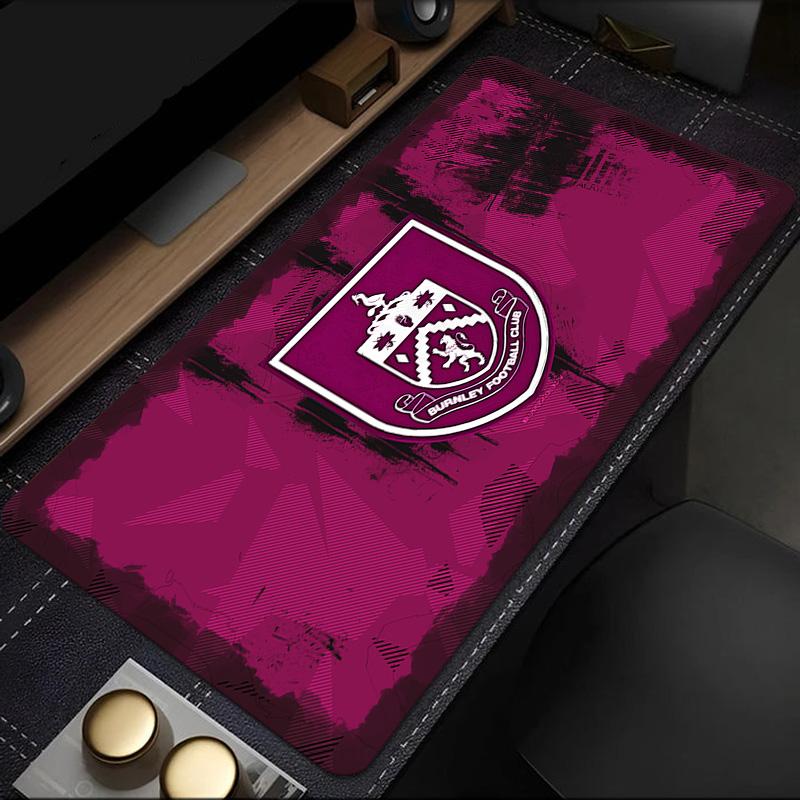 Football Club Burnley Mouse Pad, Rubber Base, Mouse Pad for Gamers and Office Use, Gaming Desk , Easy To Clean Mat Christmas Fan Gifts