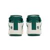 Li Ning Wave Pro Synthetic Leather, Leather Abrasion Resistant Breathable Low Top Skateboard Shoes Men's Green White AECS001-2