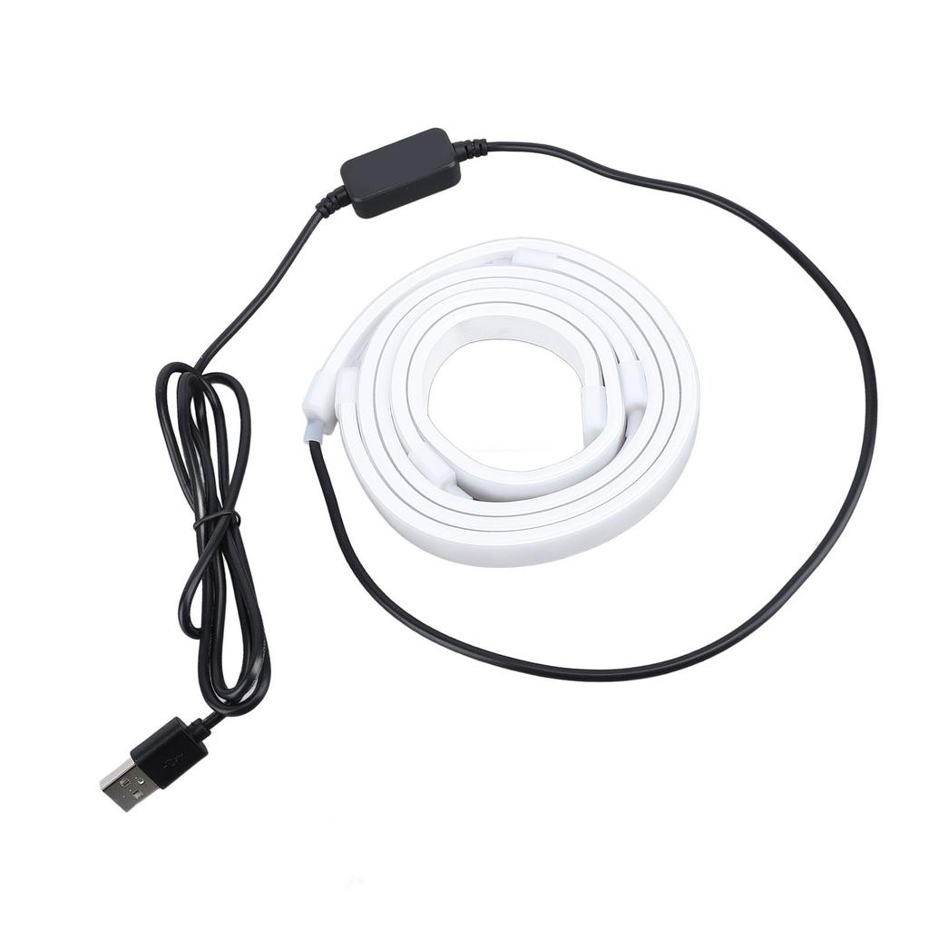 Computer LED Strip Light RGB 54 LEDs Screen Sync 5V USB Computer Ambient Light Strip for 24 Inch Display
