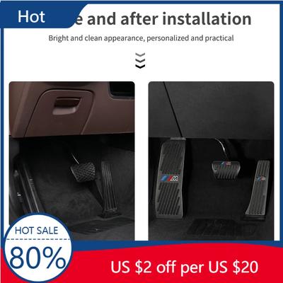 Neue Fußstütze Kraftstoff Bremse Gaspedal Pedale Abdeckungen Für 3 5 Serie E39 E46 E87 E90 E91 F10 F30 F20 F25 F01 X5 X3 M4 Auto Zubehör