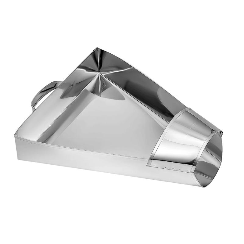 Commercial Steel Popcorns Scoops Bagger Tool For Serving Snacks Dessert Dry Good With Corrosions Resistance Features