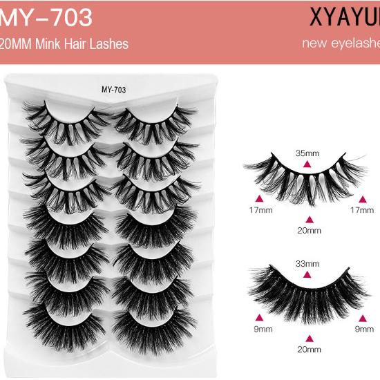 7 Pairs  Lashes Mink Individual Lashes Magnetic Lashes Lashes Extension Lashes That Look Like Extensions Lashes Extension Hk  Lashes Natural Look