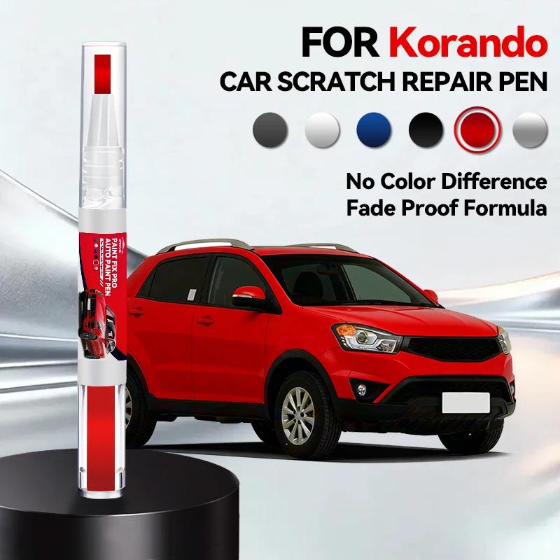 

Car Dedicated For KGM SsangYong Korando Paint Repair Pen Touch Up Scratch Remover DIY Auto Accessories Red Blue White Silver Gre червоний