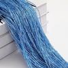 100x200CM Living Room String Curtain Shiny Tassel Silver Line Cortinas Solid Color Window Home Door Divider Curtain